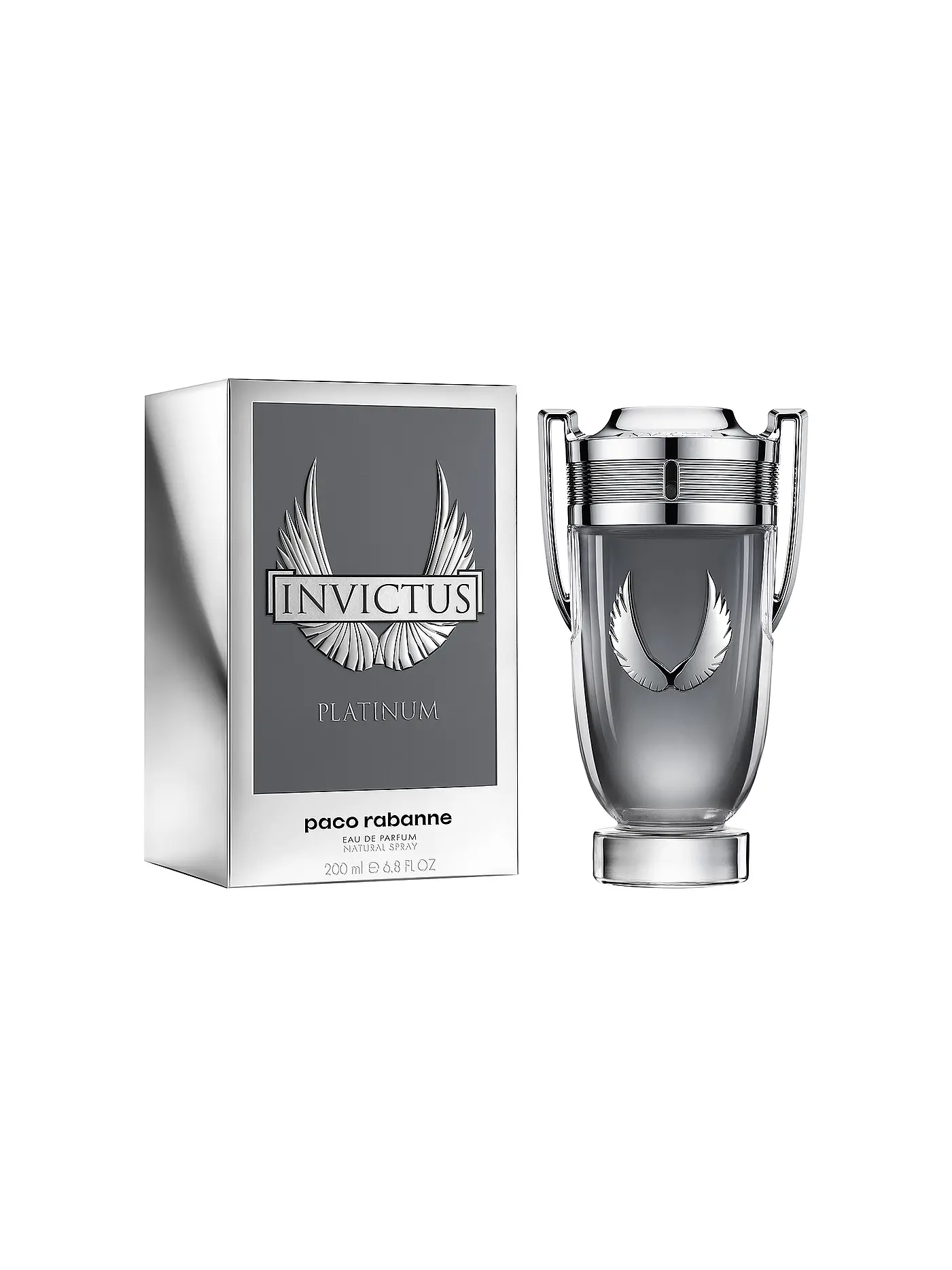 PACO RABANNE | Invictus Platinum Eau de Parfum 200ml | 